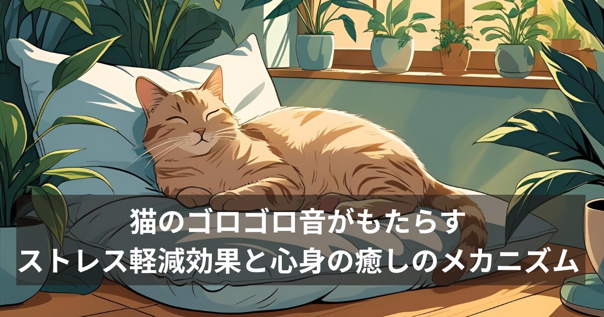 猫　ゴロゴロ音 効果