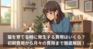 猫を育てる時に発生する費用はいくら？初期費用から月々の費用まで徹底解説！